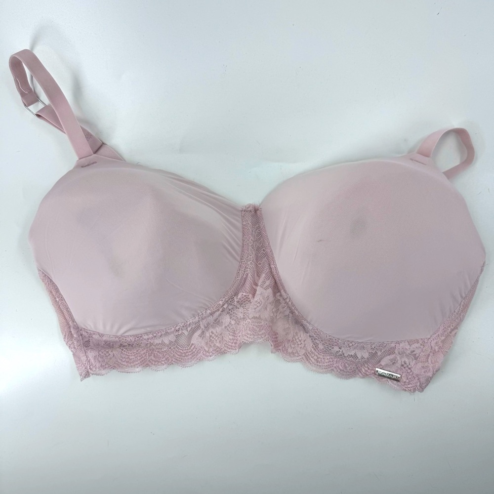 TAHARI Pink lace‎ underwire Bra